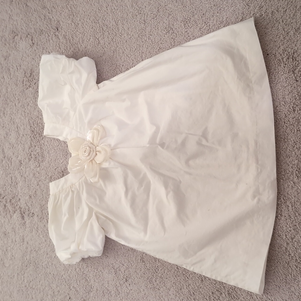 ZARA Flower Poplin Dress